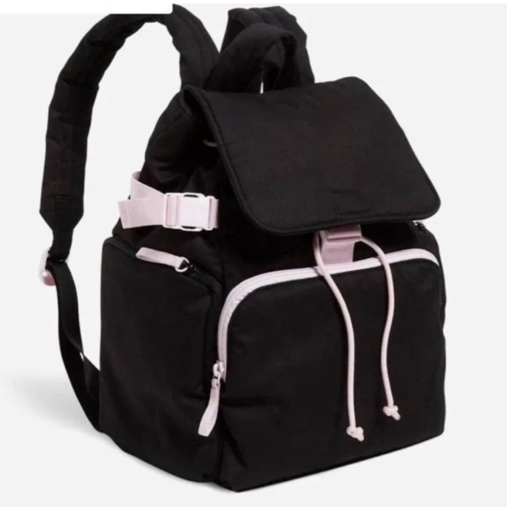 Vera Bradley Utility backpack pink trim